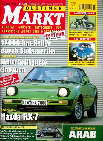 Deckblatt Oldtimer Markt (03/2002)